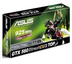  satıldı!!! ASUS GTX 560 Direct CU II TOP