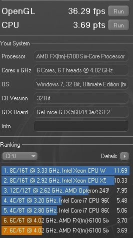  AMD FX 6100 OVERCLOCK SONUÇLARI