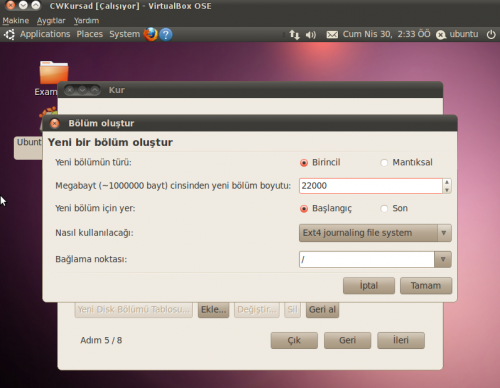  Ubuntu ve Türevleri Ana Konu