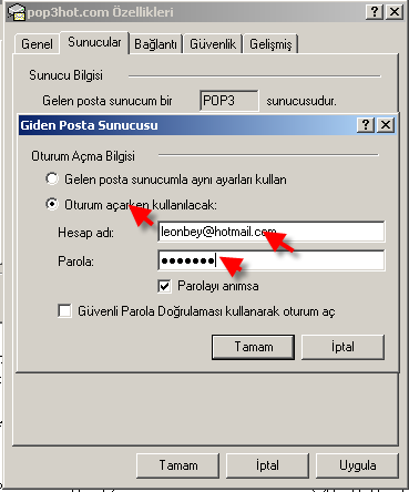  Artık Hotmail i outlookta POP3 olarak kullanalım