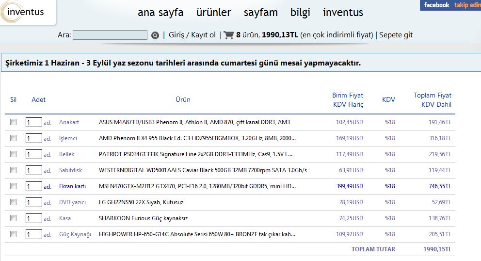  Arkadaşlar Acil Sistem Tavsiyesi Bütçe 1750*2000 TL