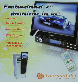  THERMALTAKE 7' DOKUNMATİK LCD MONİTÖR - KASA YADA ARABA İÇİN