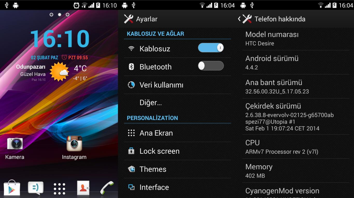  ★★★  HTC DESIRE ANA KONU ★★★