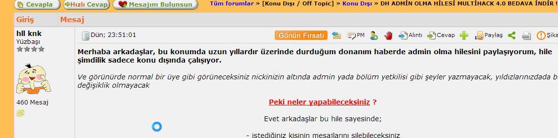  DH ADMİN OLMA HİLESİ MULTİHACK 4.0 BEDAVA İNDİR !