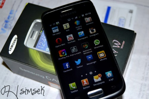  [SATILDI] GARANTİLİ SAMSUNG GALAXY W (GALAXY S3 TAKASLI)