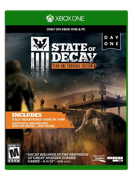  STATE of DECAY Y1SE [78/100] XBOX ONE