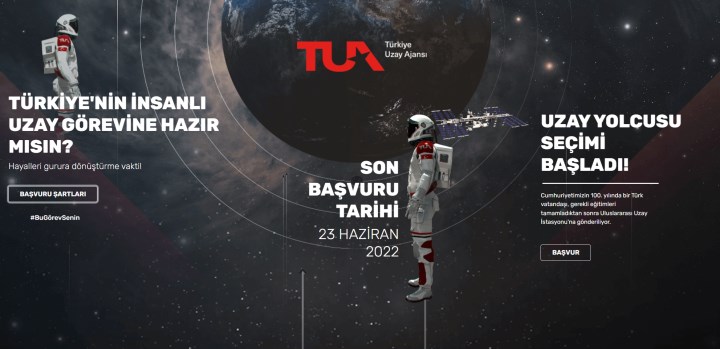 Türkiye'nin ilk astronotu olmak için başvurular başladı: İşte başvuru şartları!