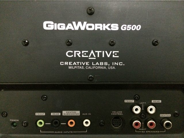  [SATILIK/TAKASLIK] 5+1 CREATİVE GİGAWORKS G500 + 2 X CREATİVE MT-1200 Ayak 325 TL