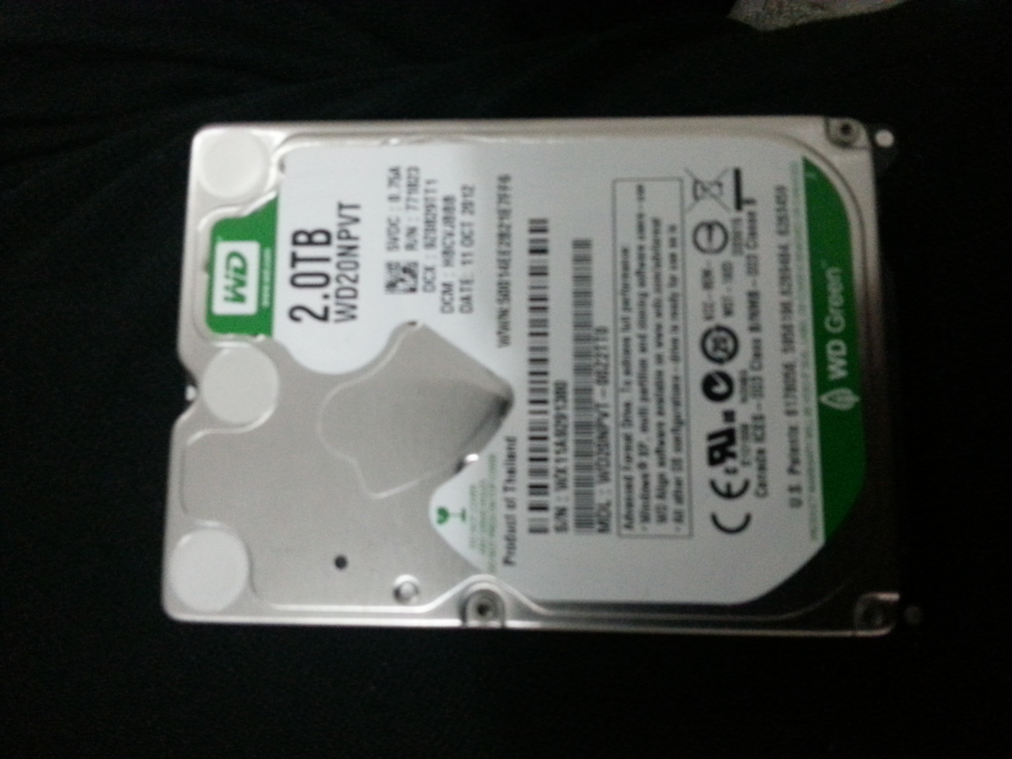  western digital 2 tb 2.5 inç internal hard disk??