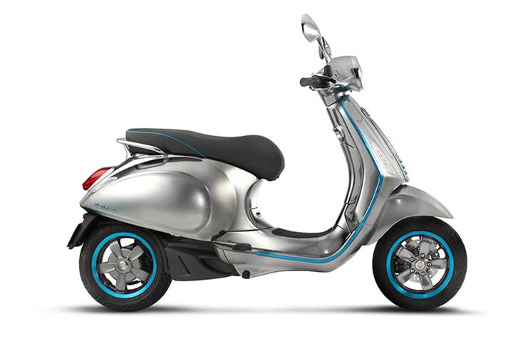 Vespa ilk elektrikli scooter'ı 'Elettrica'yı görücüye çıkardı