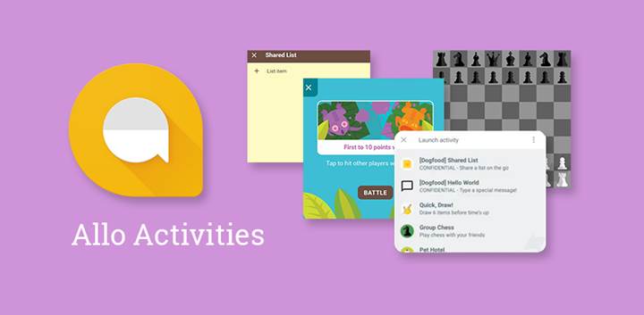 Google Allo sohbet içi aktivite desteğine kavuşuyor