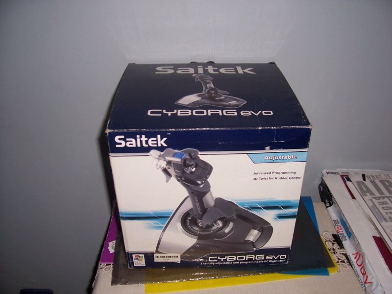  İNDİRİM Kutulu Garantili! Saitek Cyborg Evo Joystick