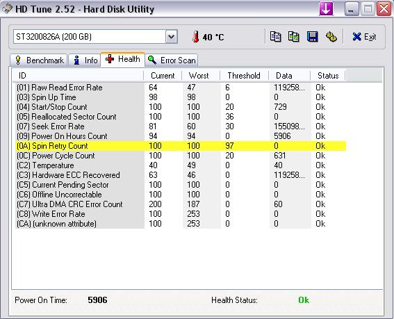  HD tune programlı ile harddisk testi resimli anlatım