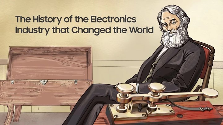 Samsung'dan animasyonlu yeni video serisi: Dünyayı değiştiren elektroniğin tarihi