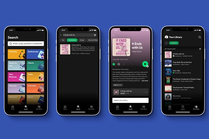 Spotify, sesli kitapları kullanıma sunuyor