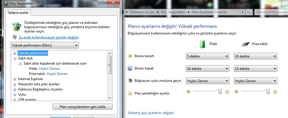  Laptop gece reset atmış