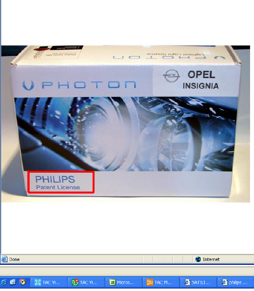  SATILIK PHILIPS PHOTON XENON KIT