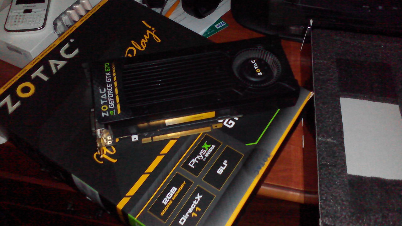  satidi ZOTAC GTX670 2GB 256Bit DX11.1 █