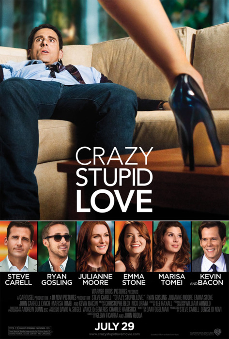  Crazy, Stupid, Love (2011) | Steve Carell, Julianne Moore, Ryan Gosling, Emma Stone