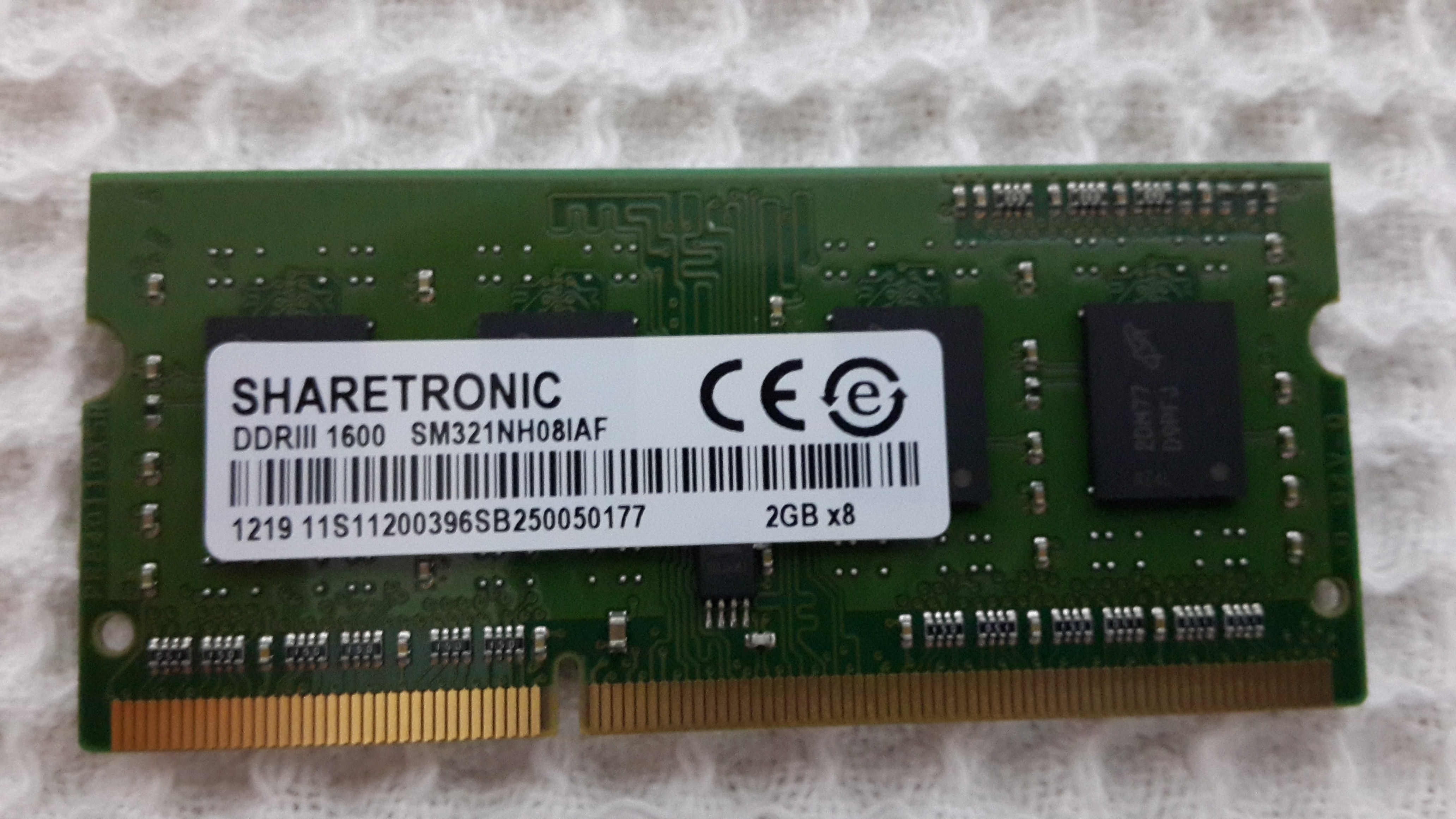  SATILIK 2GB DDR3 NOTEBOOK RAM