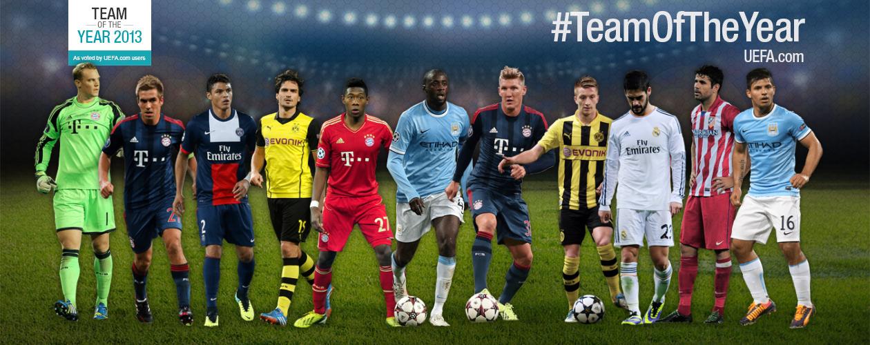  Team Of The Year- UEFA   Forvete Burak Yılmaz'ı Oylayalım.