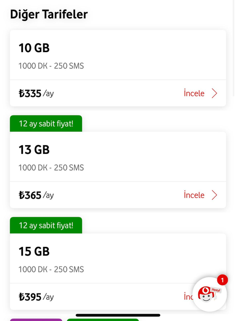 VODAFONE TR GİZLİ ÖZEL FATURALİ TARİFELER GÜNCEL HEDİYELİ KAMPANYALAR 7/24 SORU CEVAP YARDIM TAVSİYE