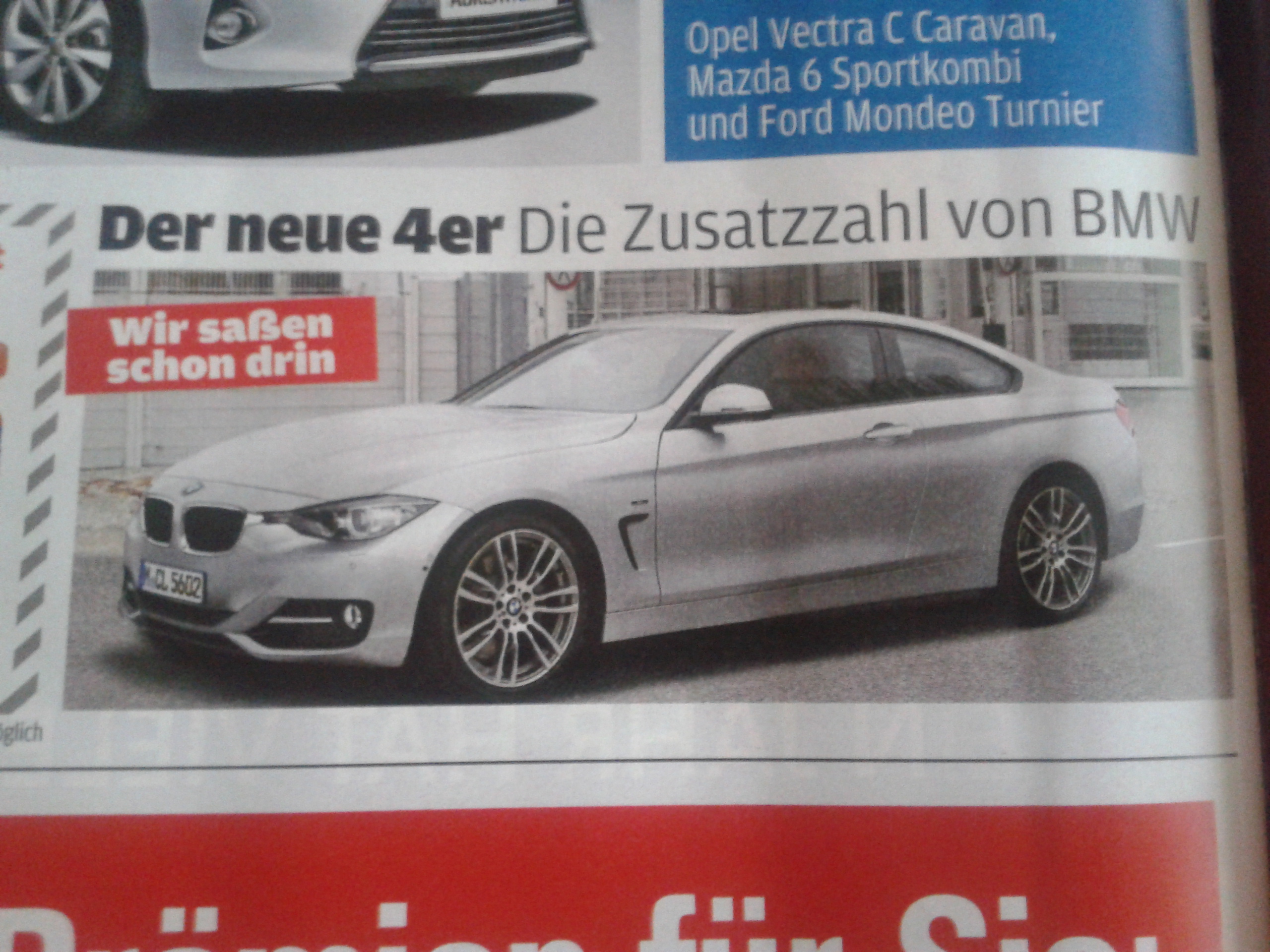  F32 Yeni BMW 4 serisi resimleri