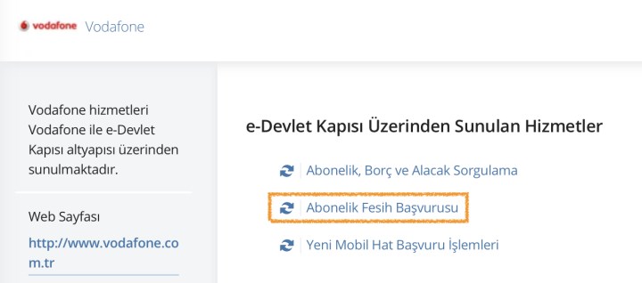 e-Devlet üzerinden abonelik iptali (fesih başvurusu) nasıl yapılır?