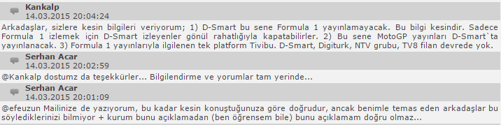  2015 Sezon Sonuna Kadar  - Formula 1 Yayin Haklari Digi Turk'de (Başlık Güncel)