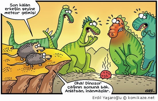  Dinazorların neslinin nasıl tükendiğini açıklıyorum