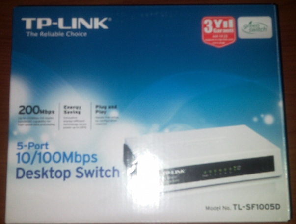  TP-LINK TL-SF1005D 10100M MASAÜSTÜ SWITCH
