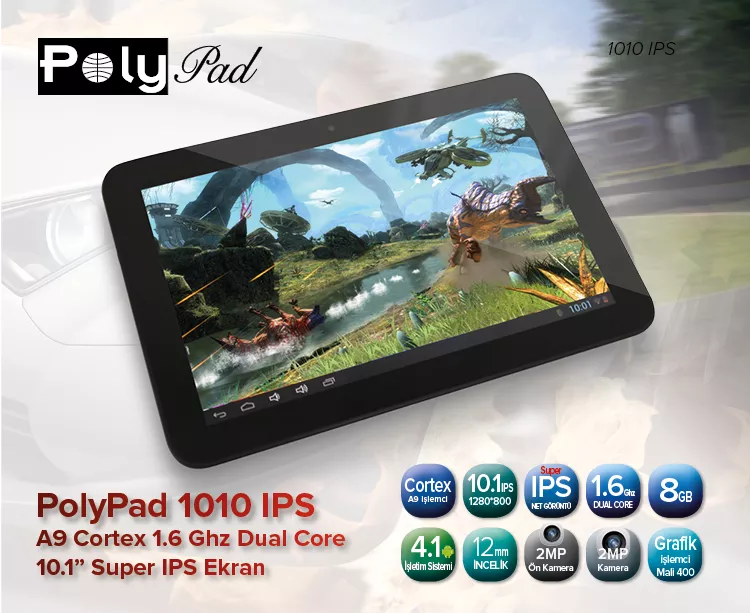  Polypad 1010 SUPER IPS 10.1'