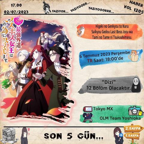 Animeli Günler Haber (AnimeSeverler)📰