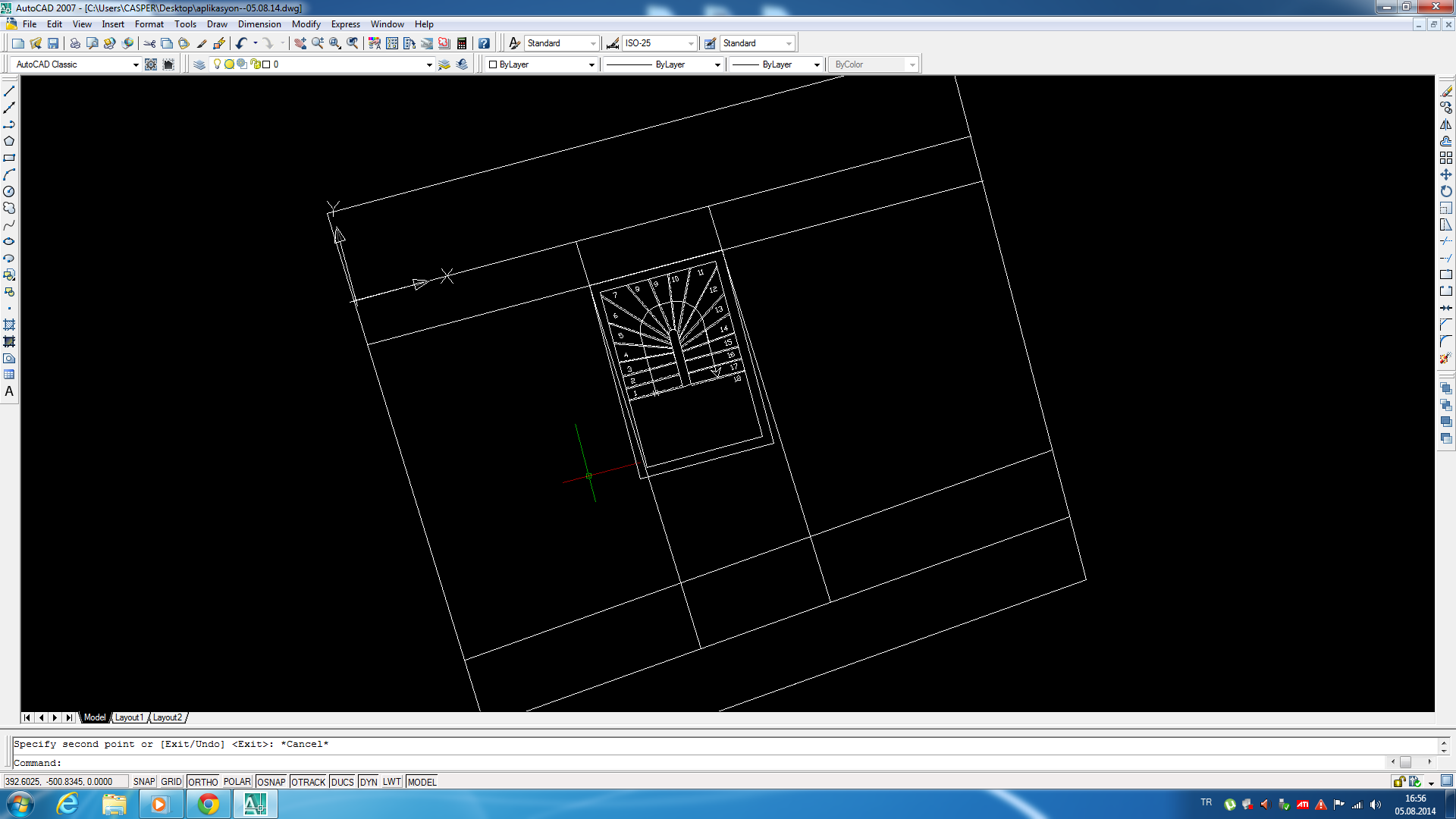 Растянуть изображение autocad