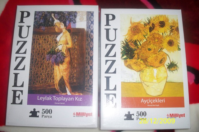  2 Adet 500 Parçalık Puzzle