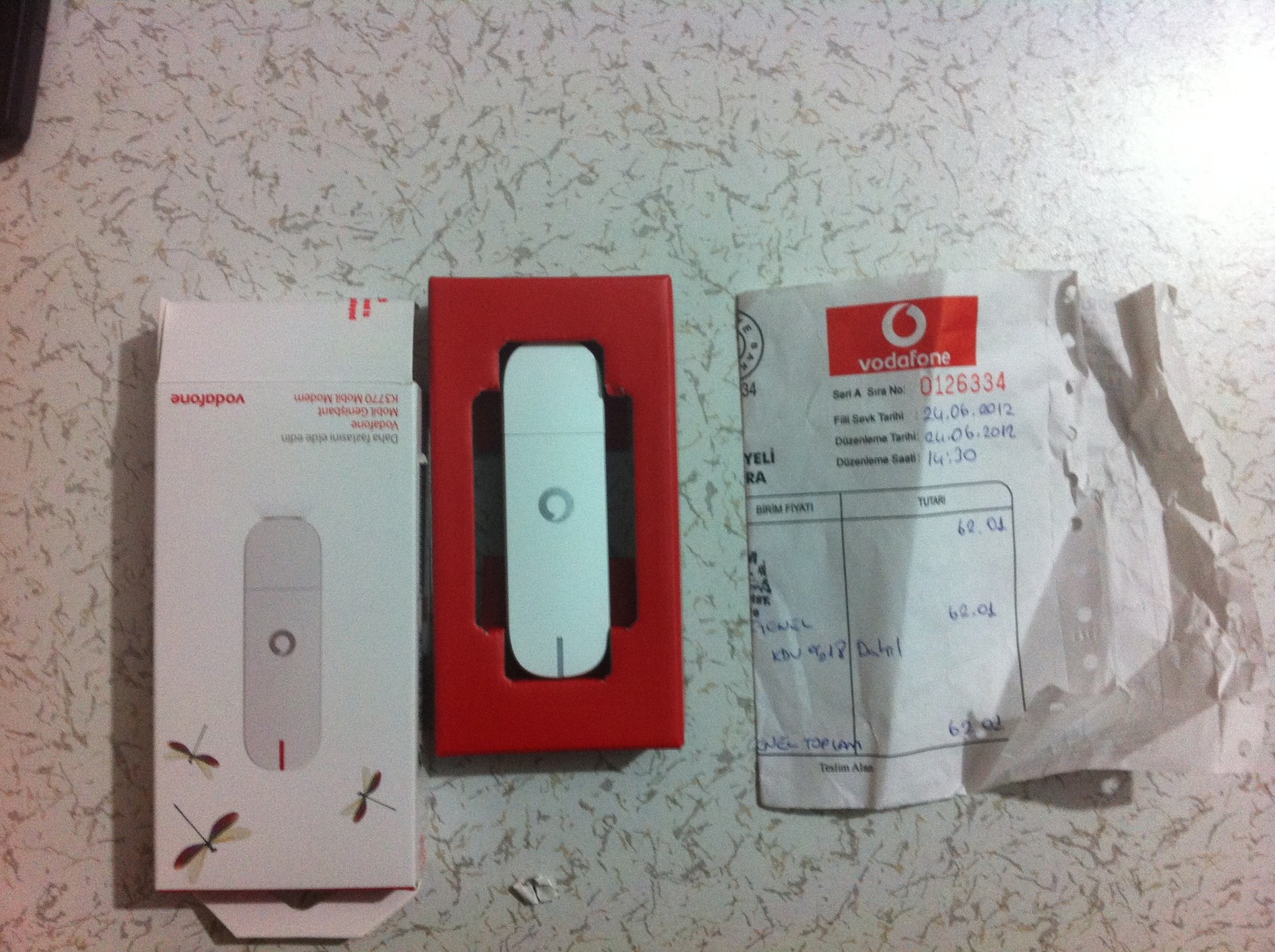  Vodafone K3370 Vodem- 30TL|SATİLDİ|