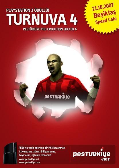  4.Pesturkiye.net PS3 Ödüllü Pes6 Turnuvası