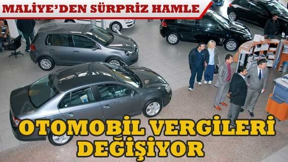  Otomotivde vergi sistemi değişiyor !