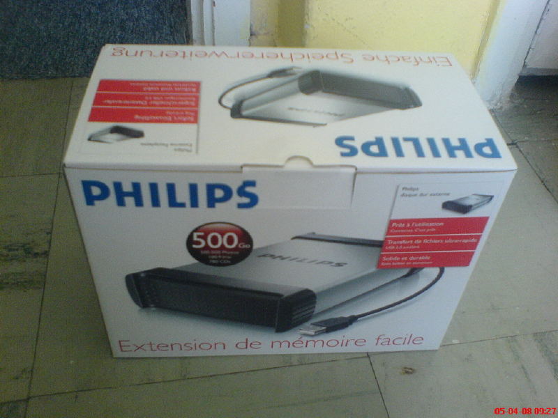  Philips 500GB Taşınabilir HDD İncelemem