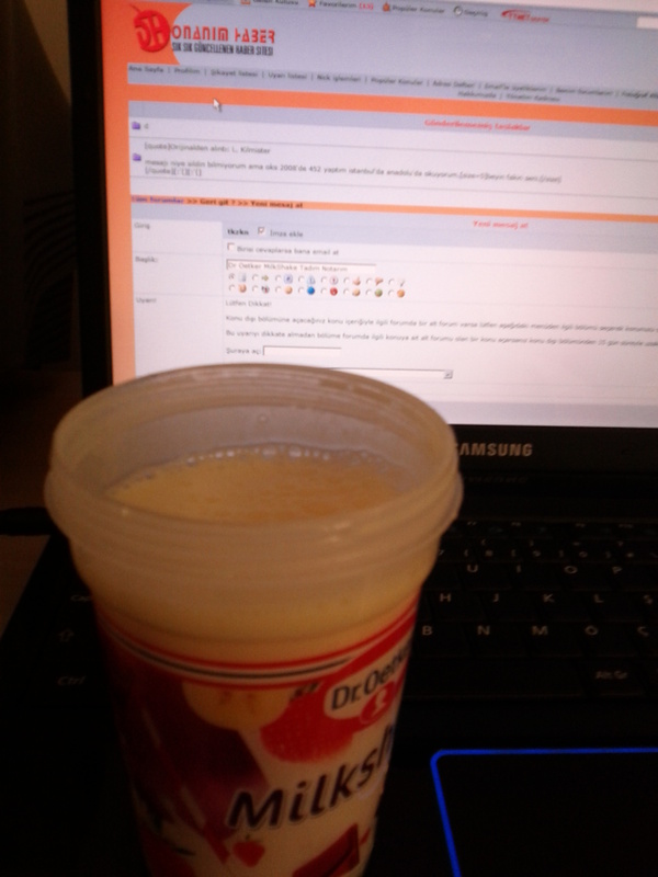  Dr Oetker MilkShake Tadım Notlarım