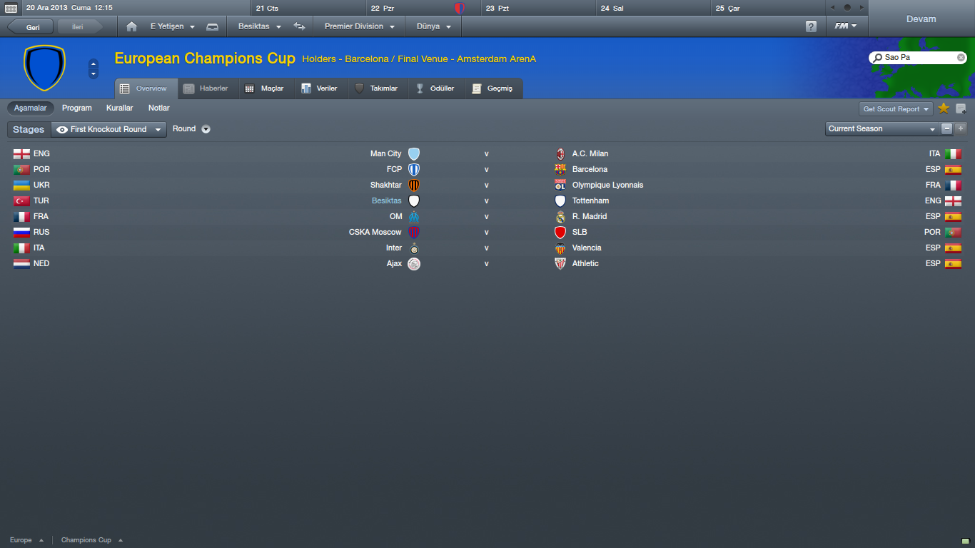  FM 12 Günlüğüm