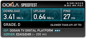  *-*-*Speedtest Verilerimizi paylaşalım*-*-*