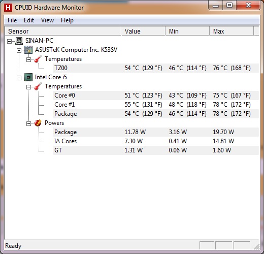  ASUS K53SV-SX144D aldım, mini incelemem ve resimleri