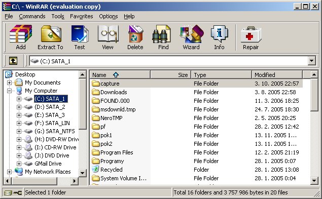  !!! Winrar 3.90 Final Türkçe Çıktı (22.08.2009) !!!