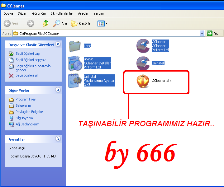  ARTIK HERKES PORTABLE (TAŞINABİLİR) PROGRAM YAPABİLECEK !