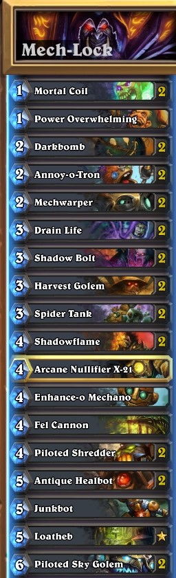  Warlock Deckleriniz/Stratejileriniz