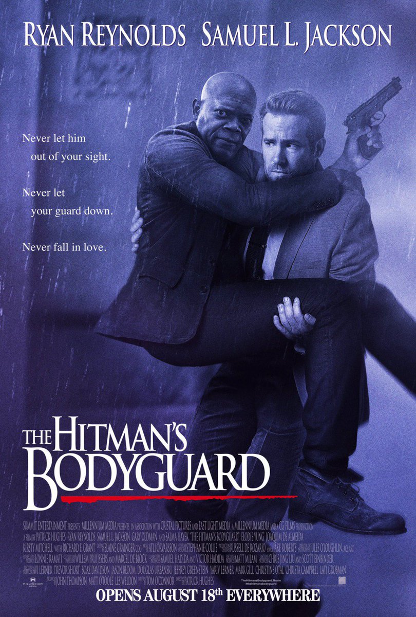  The Hitman's Bodyguard (2017) | Ryan Reynolds - Samuel L. Jackson
