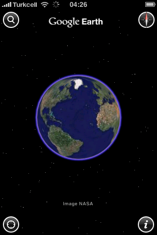  Google Earth US App Store'da