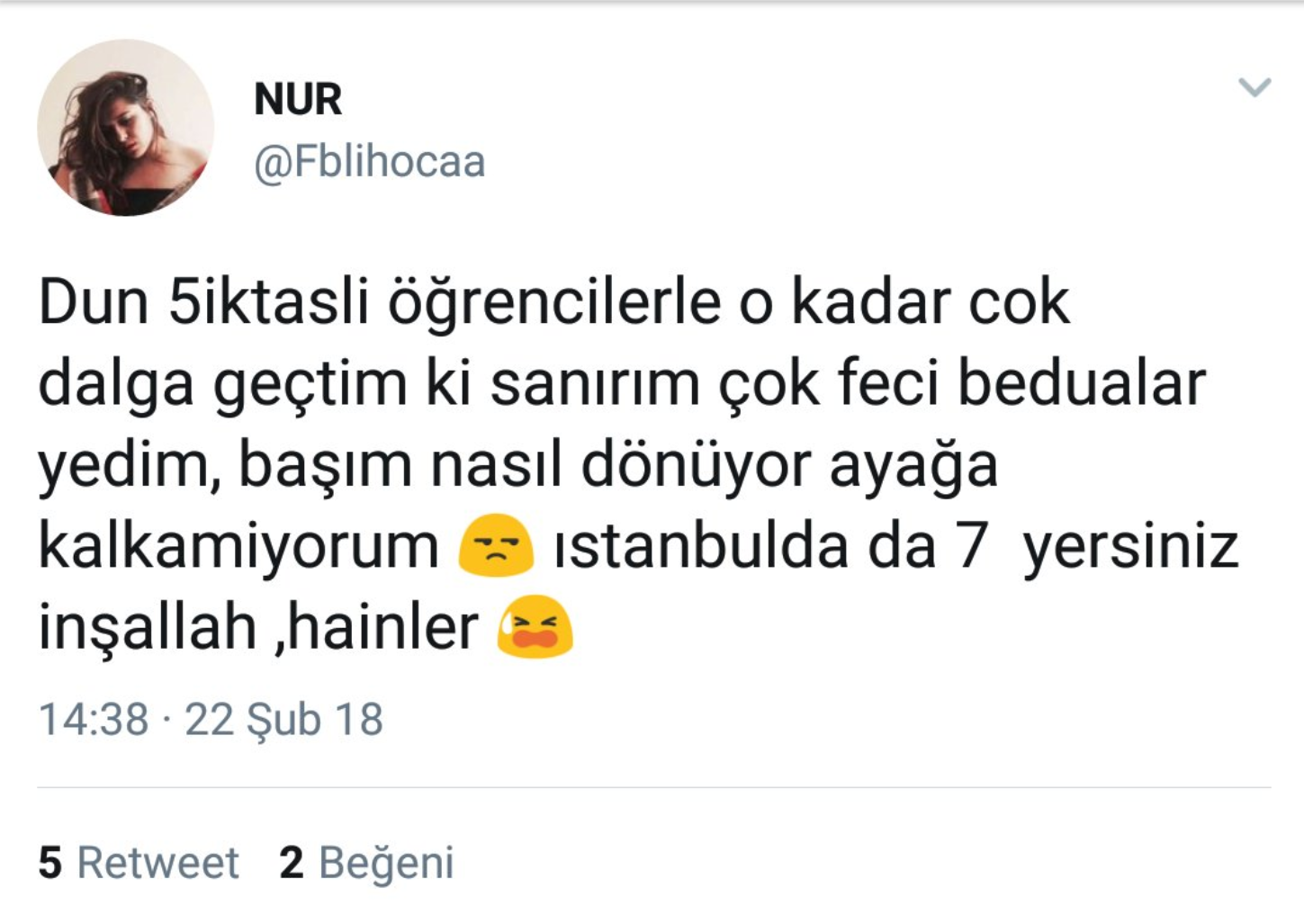 Fbli matematik öğretmenin öğrencilerine yaptığı aşağılama