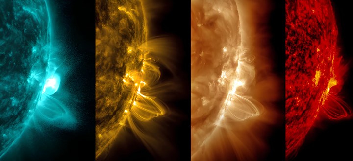 NASA, son 20 yılın en büyük Güneş patlamasının videosunu paylaştı